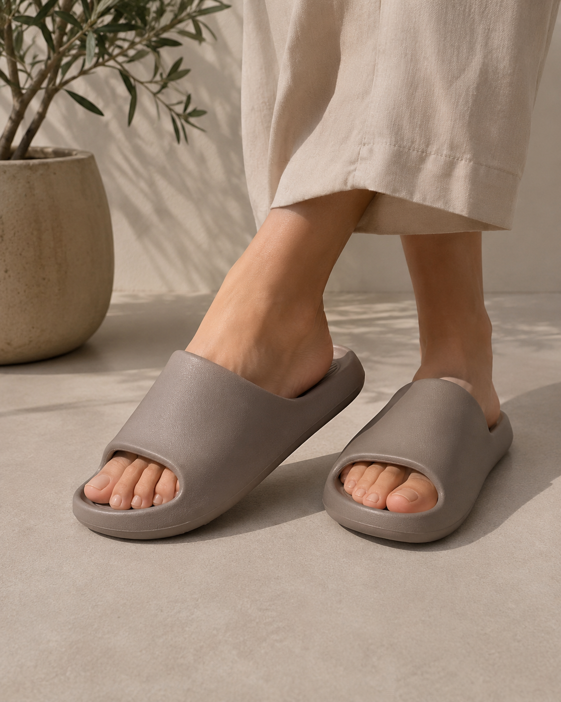 CLOUDYI Trend Slipper- ultraleicht, rutschfest, wolkenweich