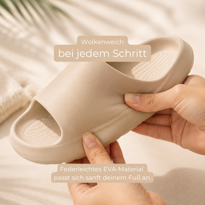 CLOUDYI Trend Slipper- ultraleicht, rutschfest, wolkenweich